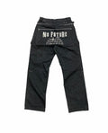 Japanese Brand No Future Black Camo Tactical Utility Cargo Pant