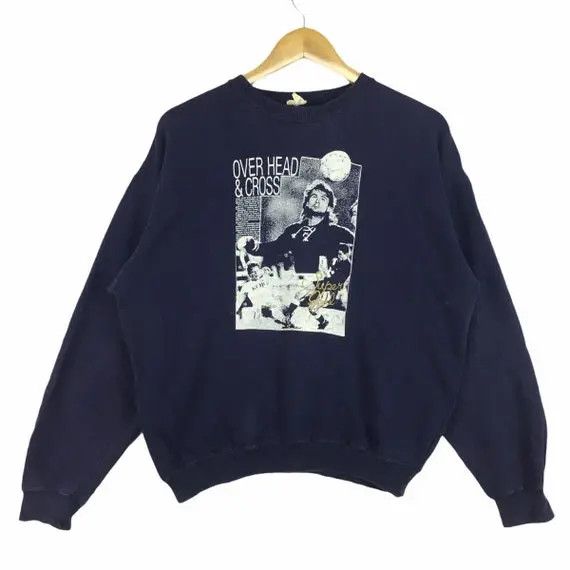 Vintage Vtg Kalof Football Soccer Legend Sweatshirt Champion League