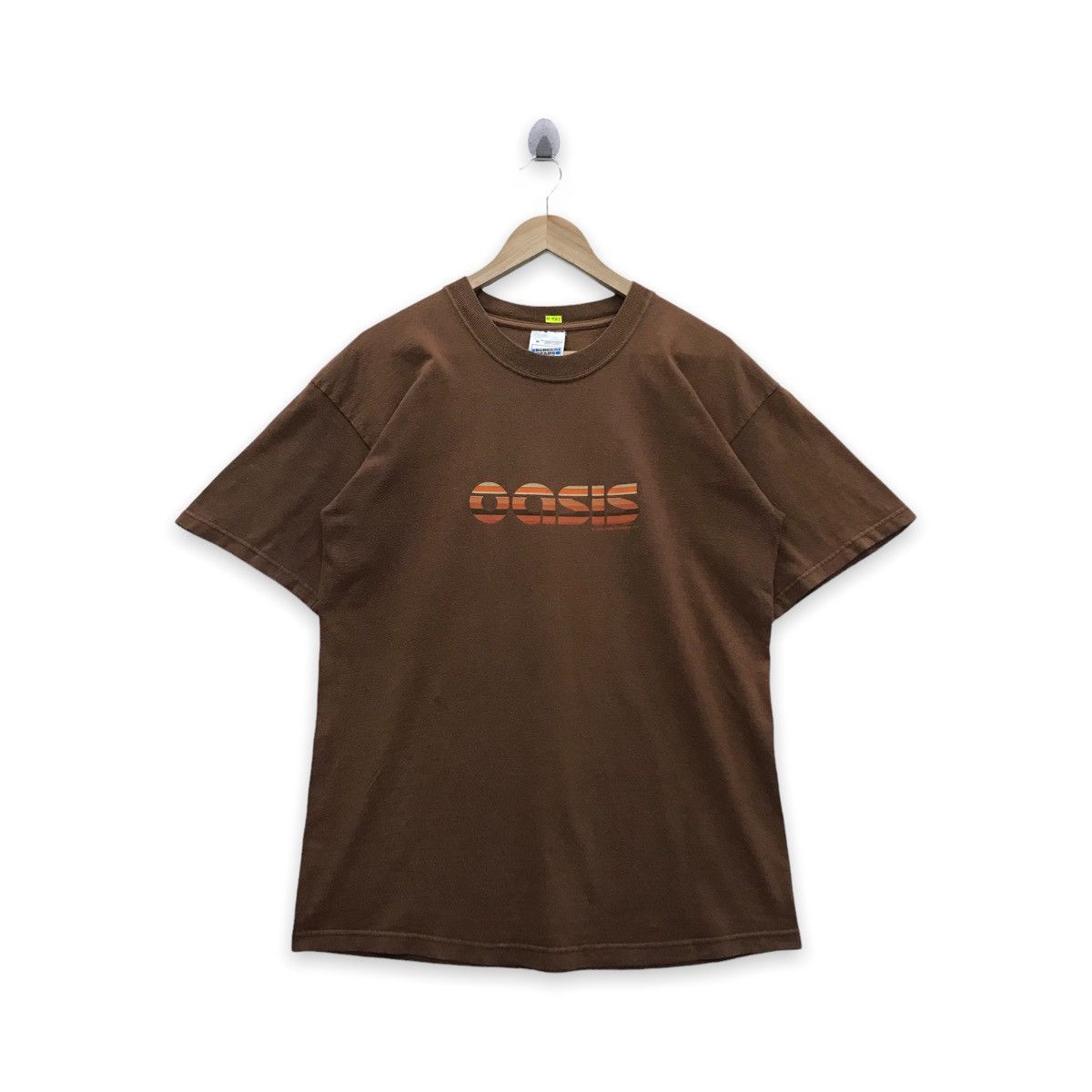 Vintage Rare Oasis Spellout Band Tee Hoodie, Sweatshirt | FlexRushtees.com