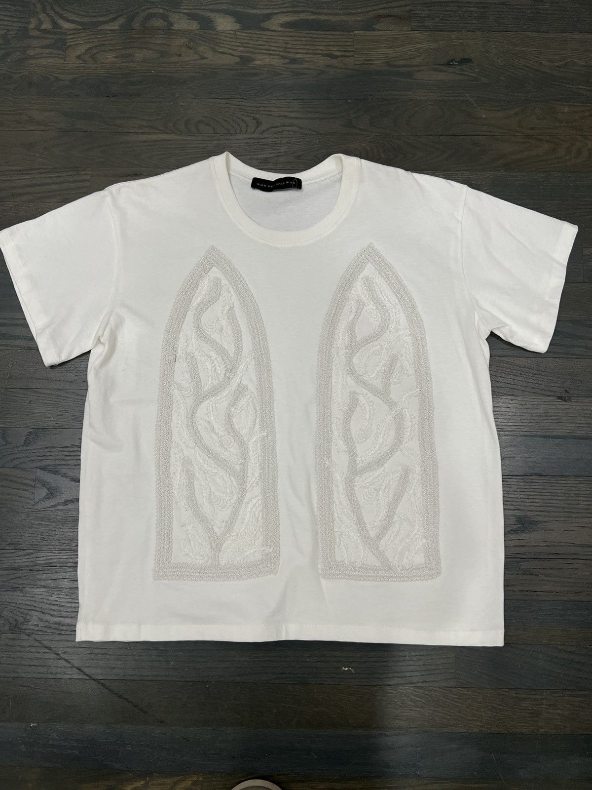 Who Decides War 1o1 Runway Sample Stained Glass Royal Tee Hoodie, Sweatshirt | FlexRushtees.com
