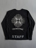 Chrome Hearts Rare Staff Floral Plus Longsleeves T-Shirts, Hoodie, Sweatshirt | FlexRushtees.com