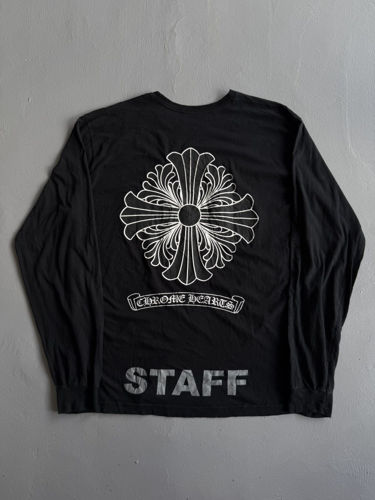 Chrome Hearts Rare Staff Floral Plus Longsleeves T-Shirts, Hoodie, Sweatshirt | FlexRushtees.com