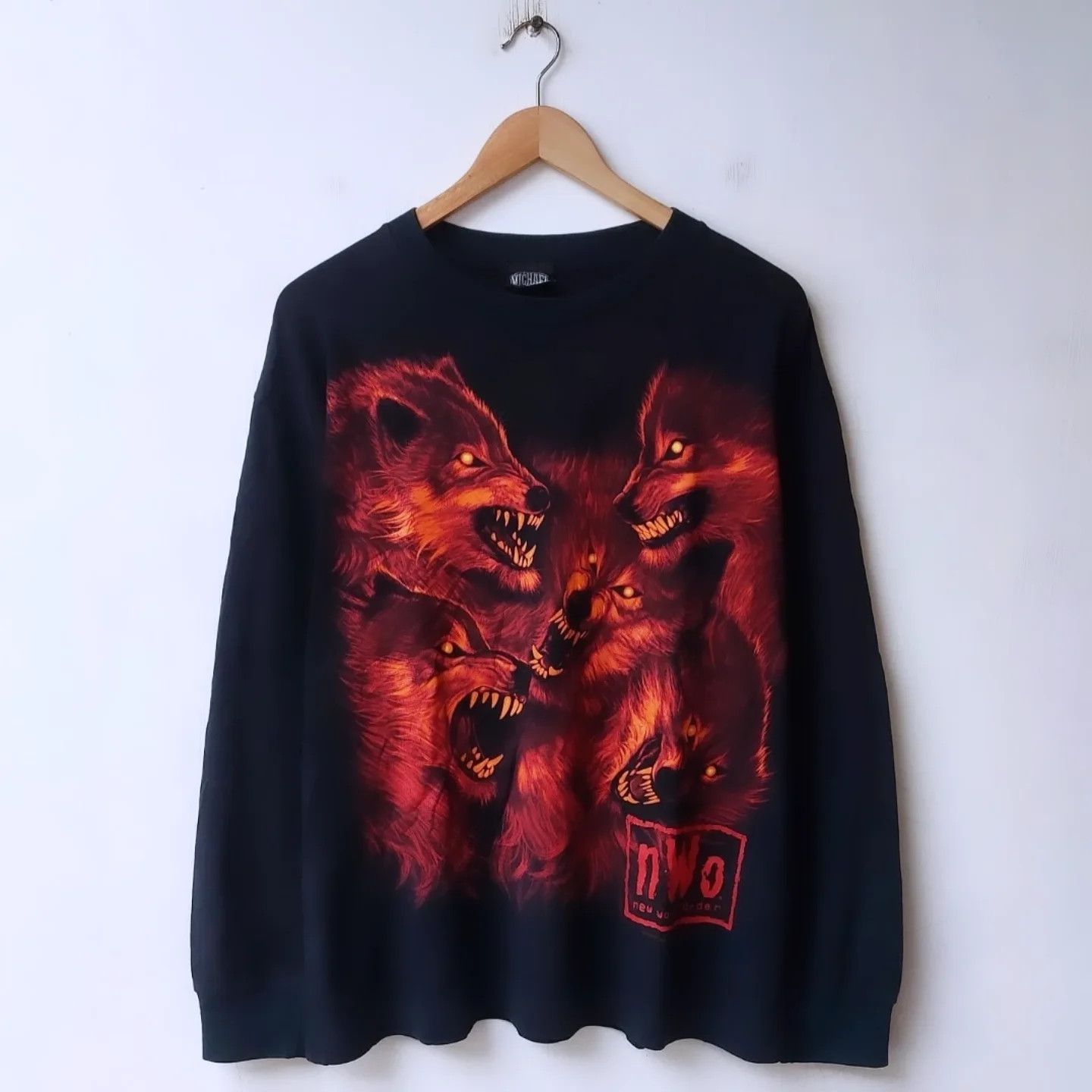 Wcw Nwo Nwo New World Order Wolfpac By Noel Graphic 1999 T-Shirts, Hoodie, Sweatshirt | FlexRushtees.com