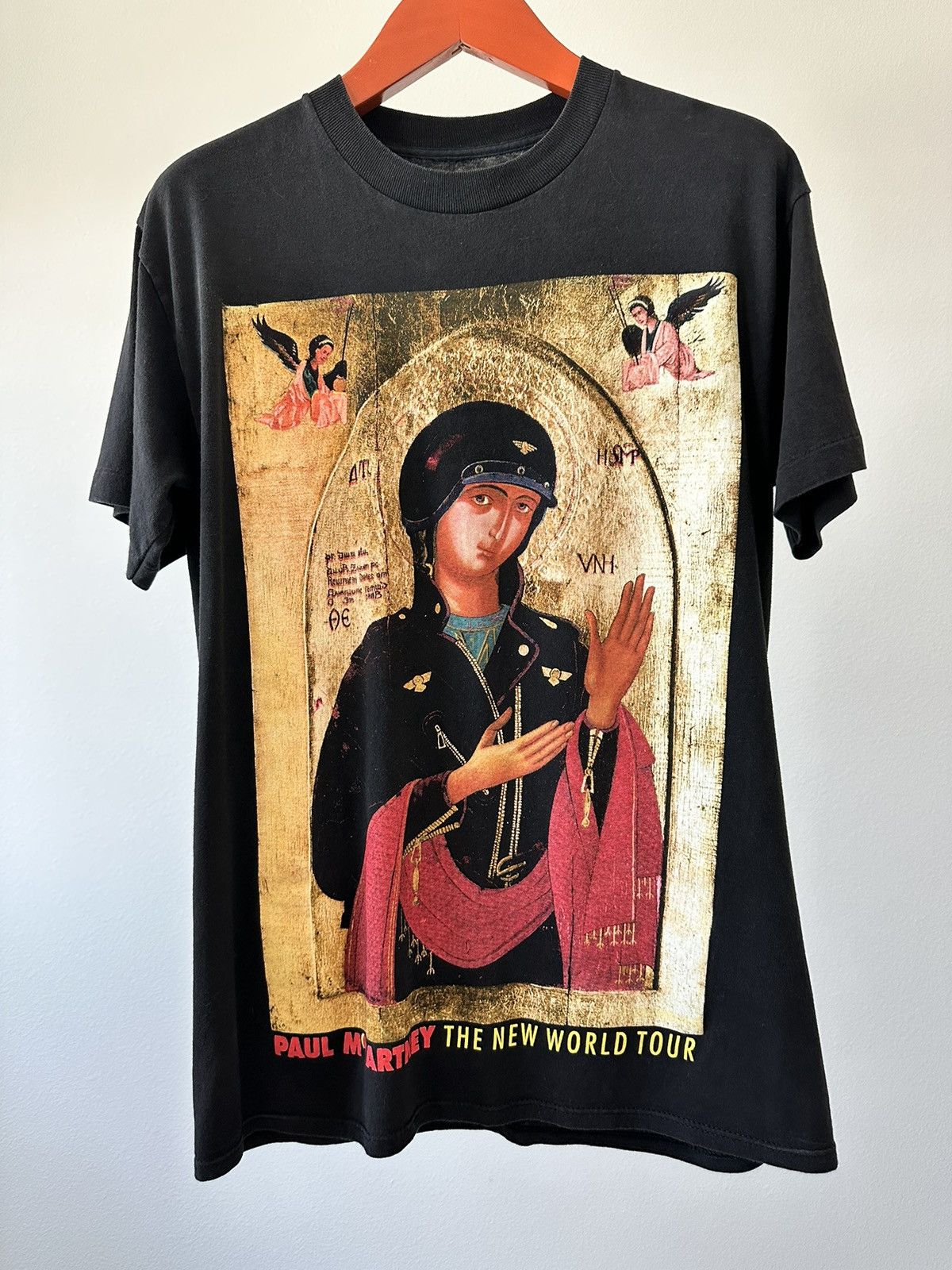 Vintage 1993 Paul Mccartney The New World Order Tour Shirt Hoodie, Sweatshirt | FlexRushtees.com