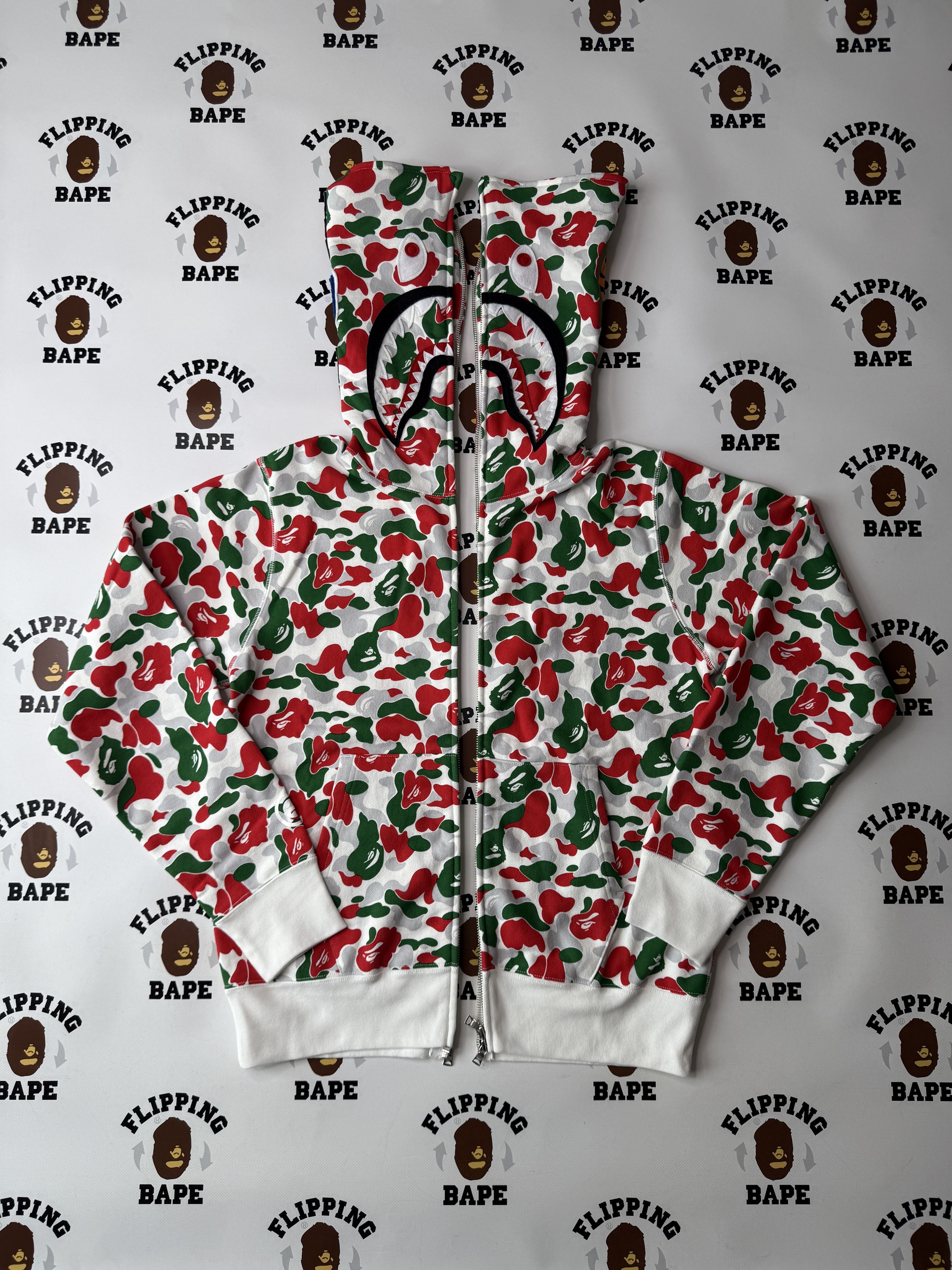 Bape Milan Separate Shark Full Zip Hoodie T-Shirts, Sweatshirt | FlexRushtees.com