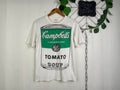 Vintage Andy Warhol Tee Shirt Campbells Tomato Soup