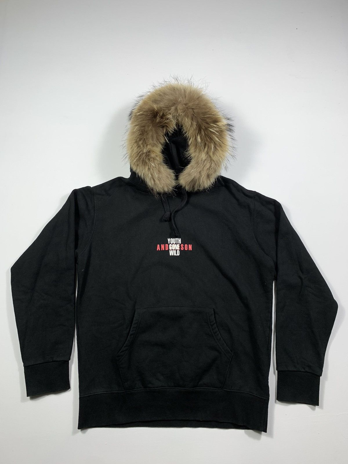 Japanese Brand X Le Grande Bleu L G B Andersson Bell Fall Winter Faux Fur Hoodie Y