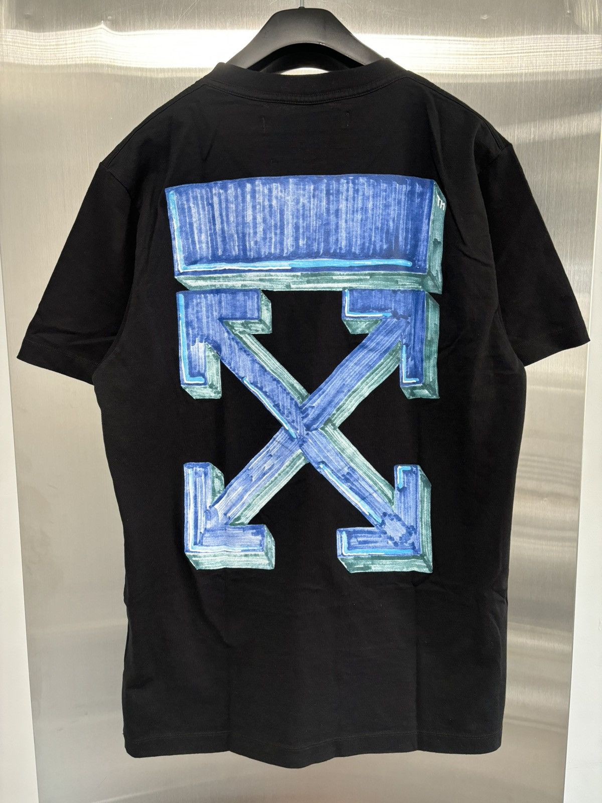 White Off White Marker Tee Hoodie, Sweatshirt | FlexRushtees.com