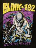 Vintage Blink 182 Aliens Exist Black Tee Hoodie, Sweatshirt | FlexRushtees.com