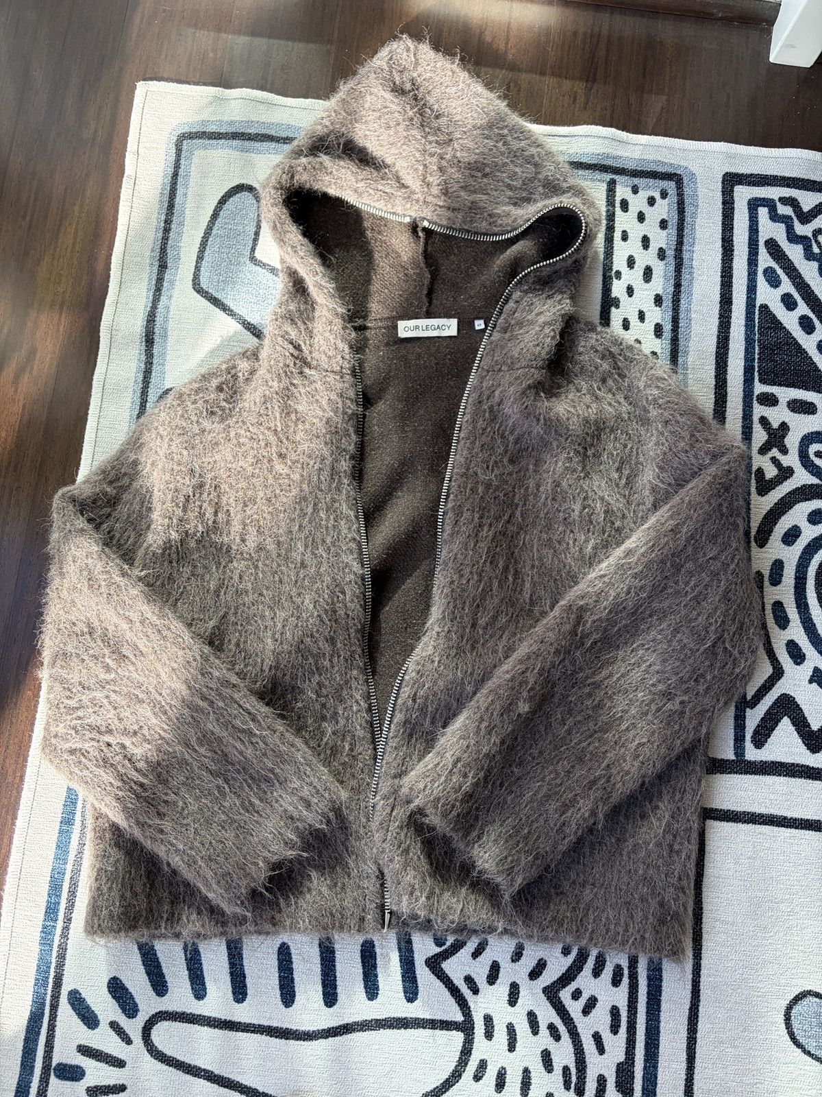 Our Legacy Full Zip Mohair Hoodie T-Shirts, Sweatshirt | FlexRushtees.com