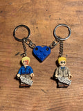 Anime Jujutsu Kaisen Nanami Kento Custom Anime Minifigure Keychain
