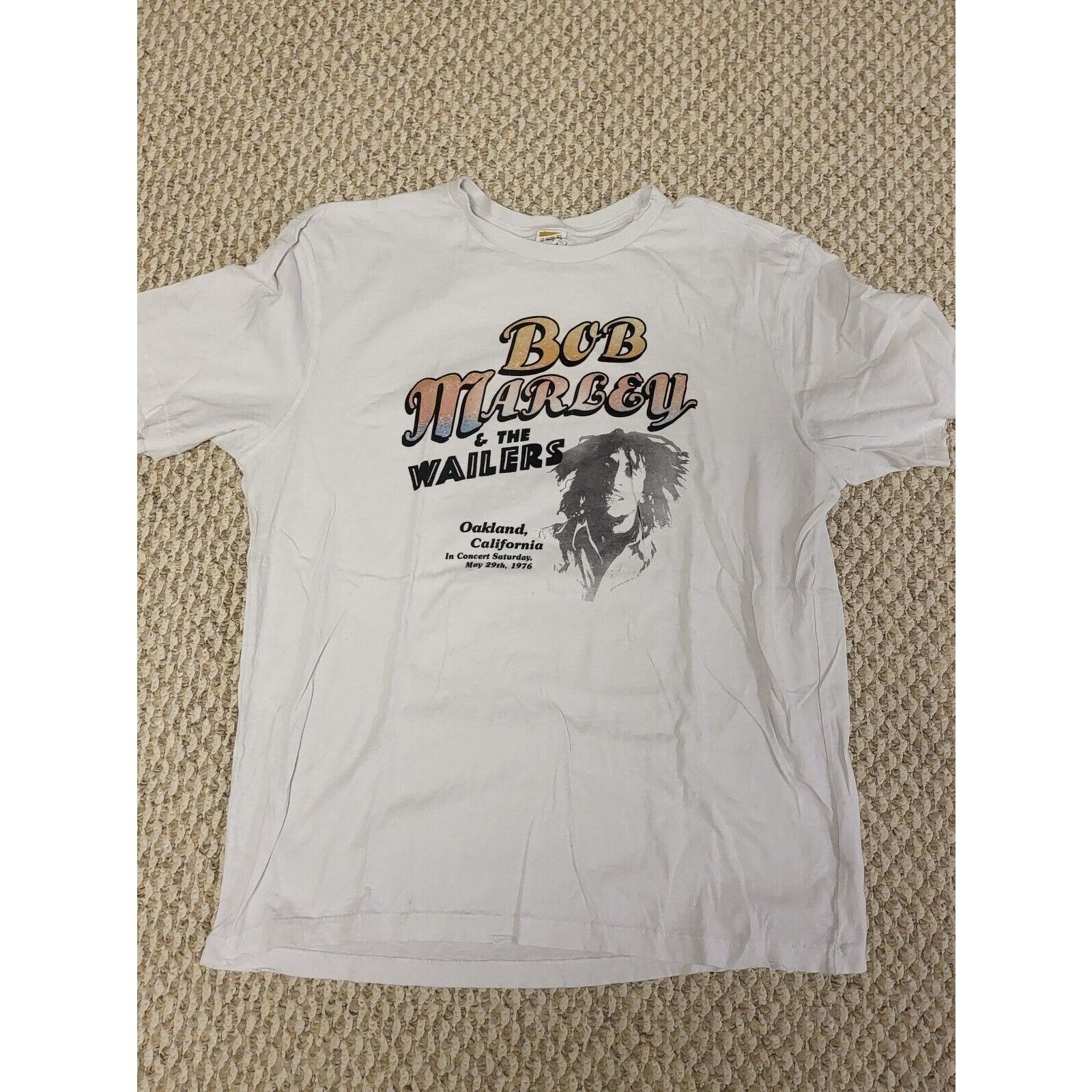 Marley Bob Marley American Eagle Band T Shirt Mens Large Hoodie, Sweatshirt | FlexRushtees.com
