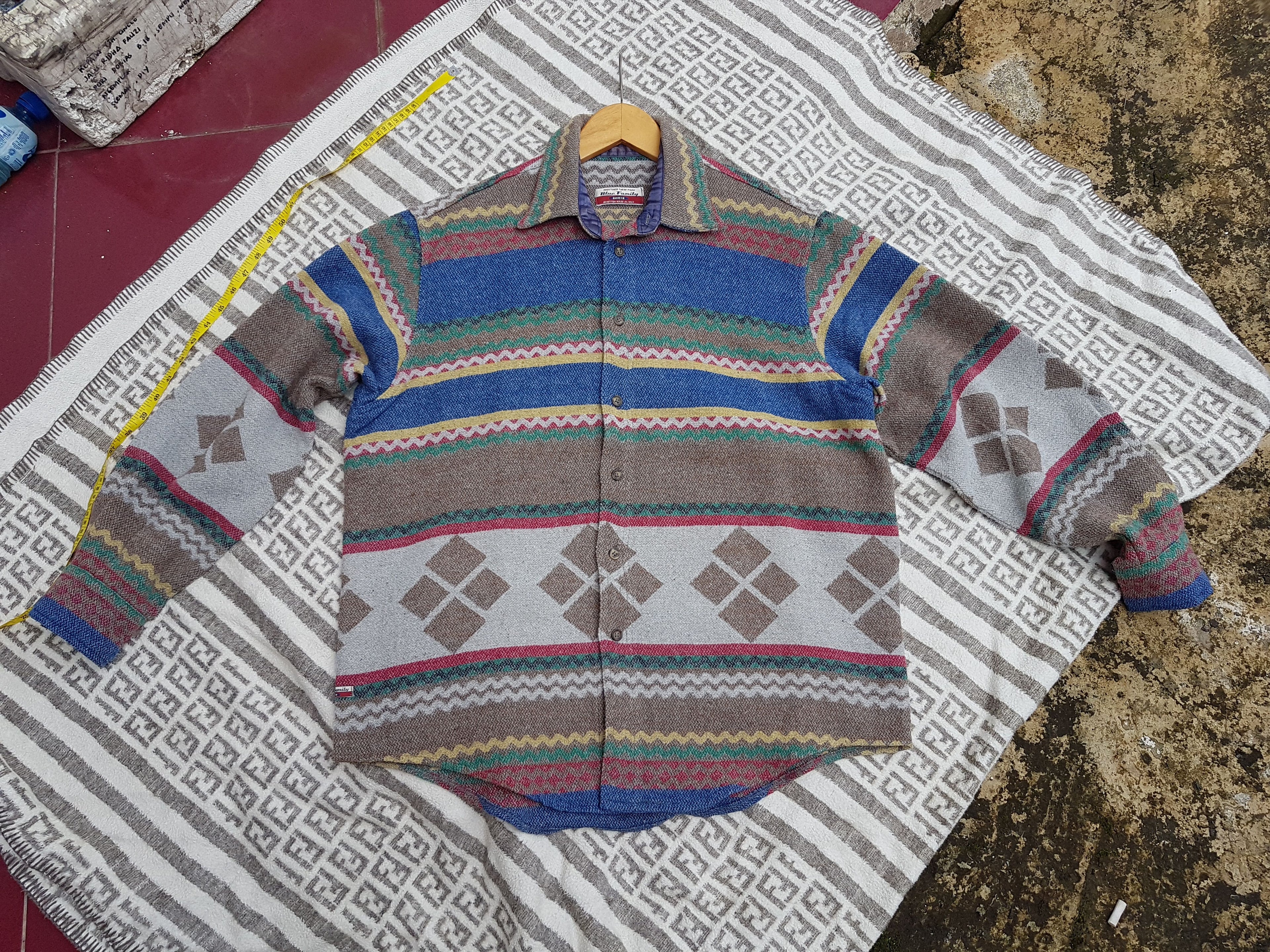 United Colors Of Benetton Vintage Benetton Navajo Shirt
