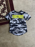 Vintage Y2k Fortnite Camo Tee