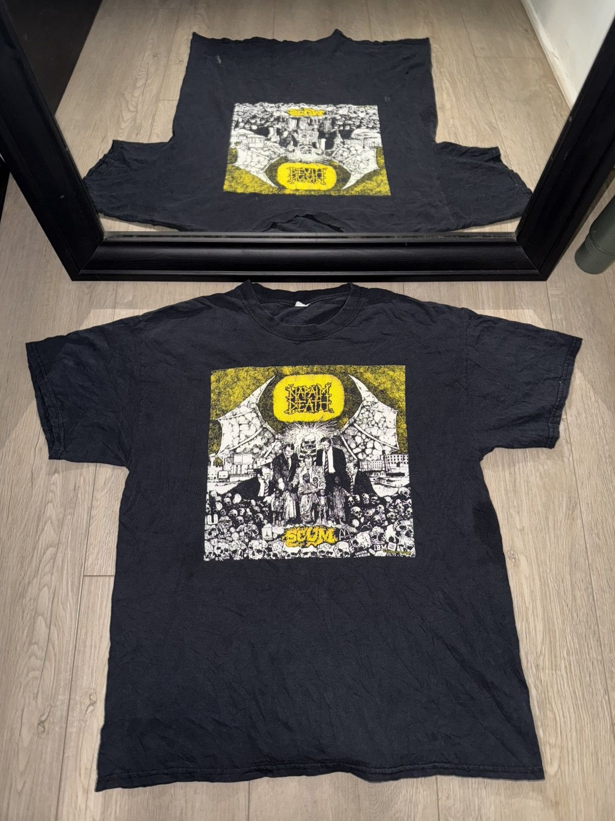 Vintage Y2k Rare Napalm Death Tour Shirt Hoodie, Sweatshirt | FlexRushtees.com