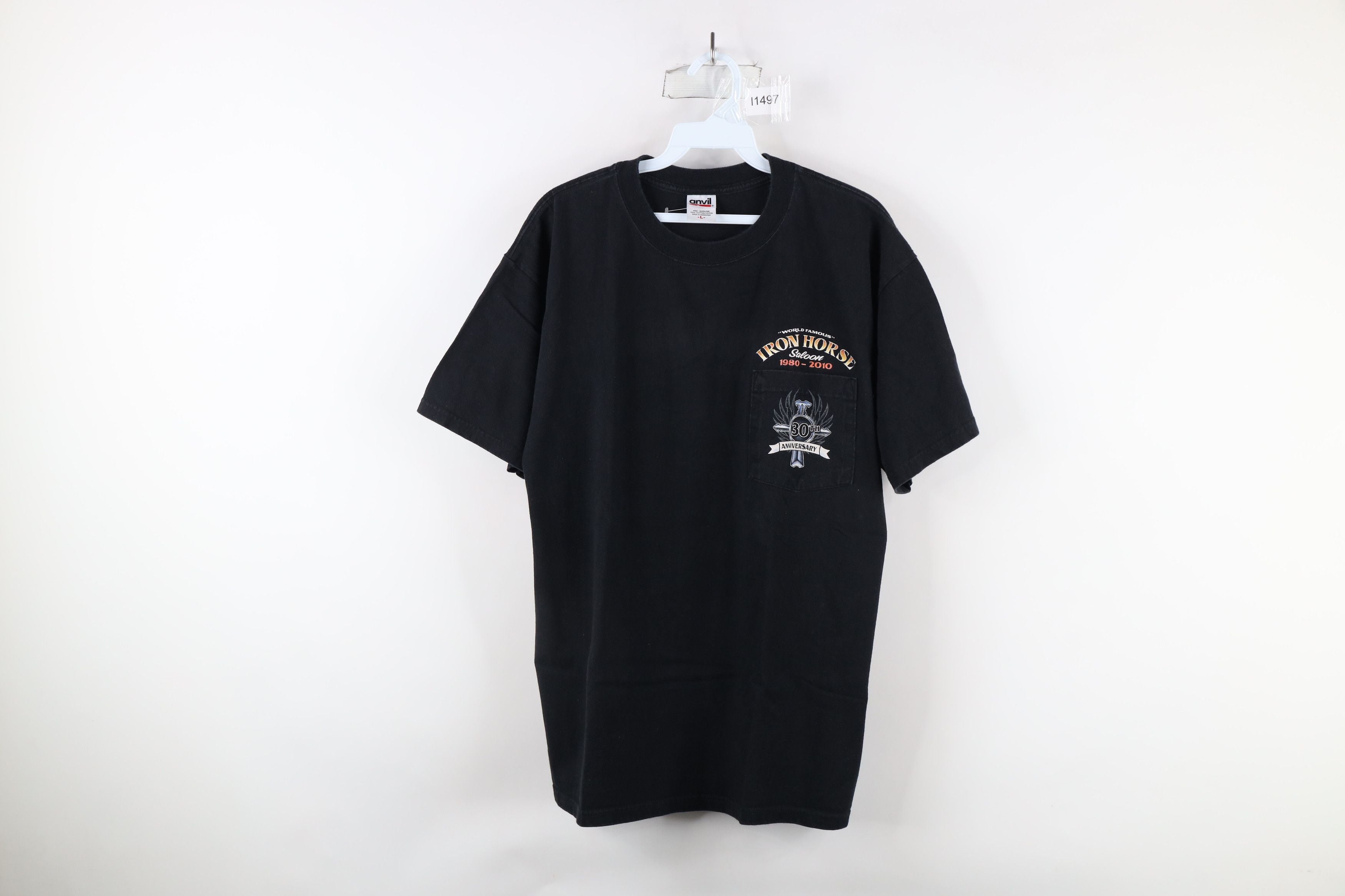 Vintage Y2k 2010 Bike Week Horse Saloon Tribal Sword T Shirt