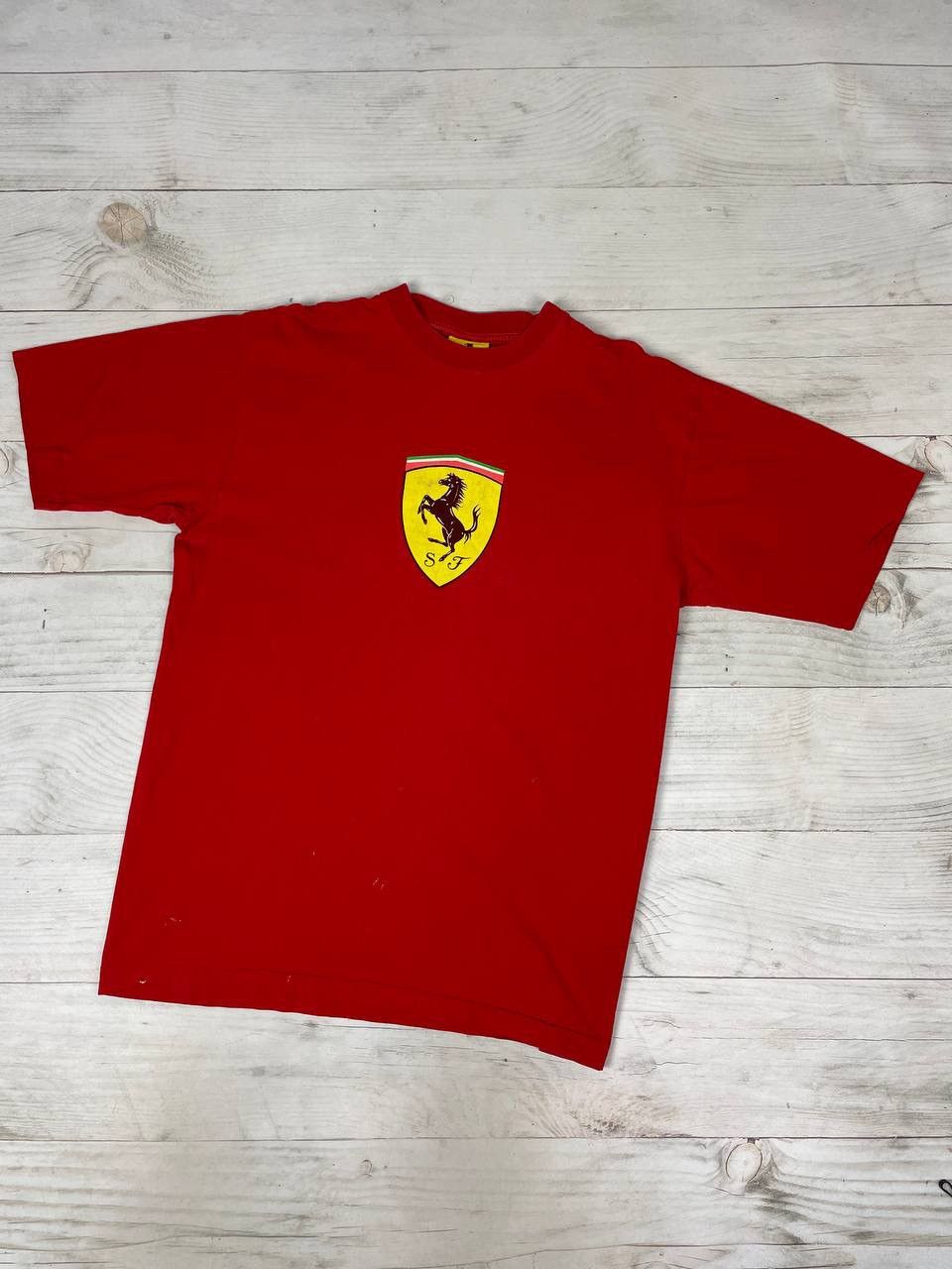 Vintage Ferrari Racing F1 T Shirt 90s Big Logo Hoodie, Sweatshirt | FlexRushtees.com