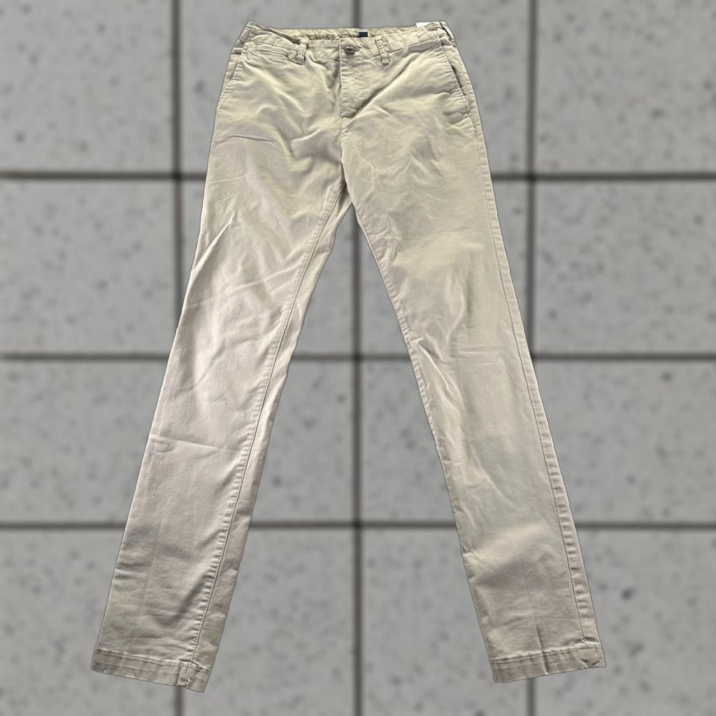 Eagle Outfitters American Eagle Outfitters Khakis Pant Mens 30x34 Slim Straight Brown Cotto