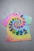 Grateful Dead Greatful Dead 1989 Vintage Dancing Bear Tie Dye Tee Hoodie, Sweatshirt | AU16VibeMintTees.com