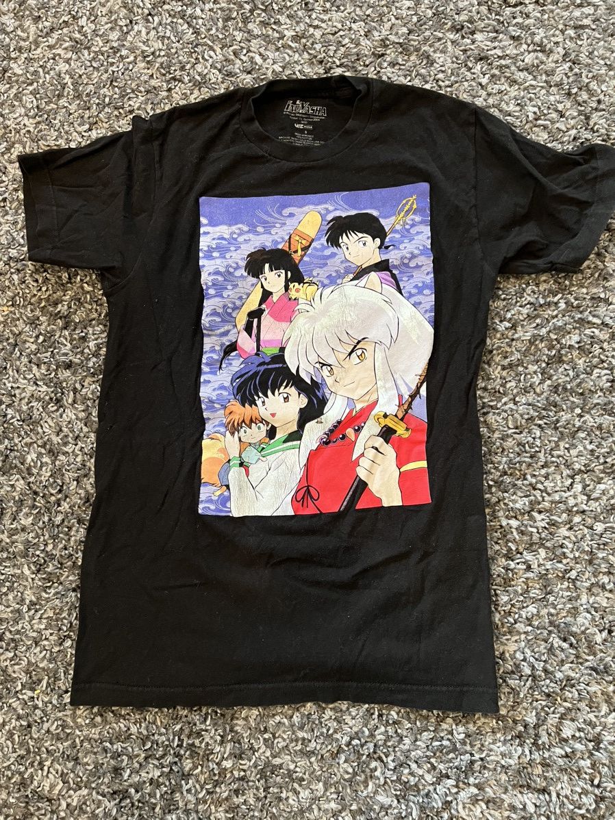 Band Tees X Vintage Inuyasha Anime T Shirt Tee Hoodie, Sweatshirt | FlexRushtees.com