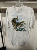 Vintage 90s Walleye Fever Tee Jerzees Xl