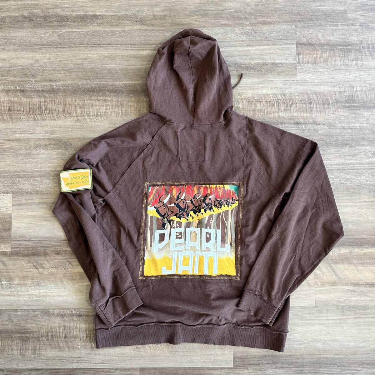 Vintage Crashious Roadside Pearl Jam 06 Limited Hooded Sweatshirt Xl T-Shirts, Hoodie | AU16VibeMintTees.com
