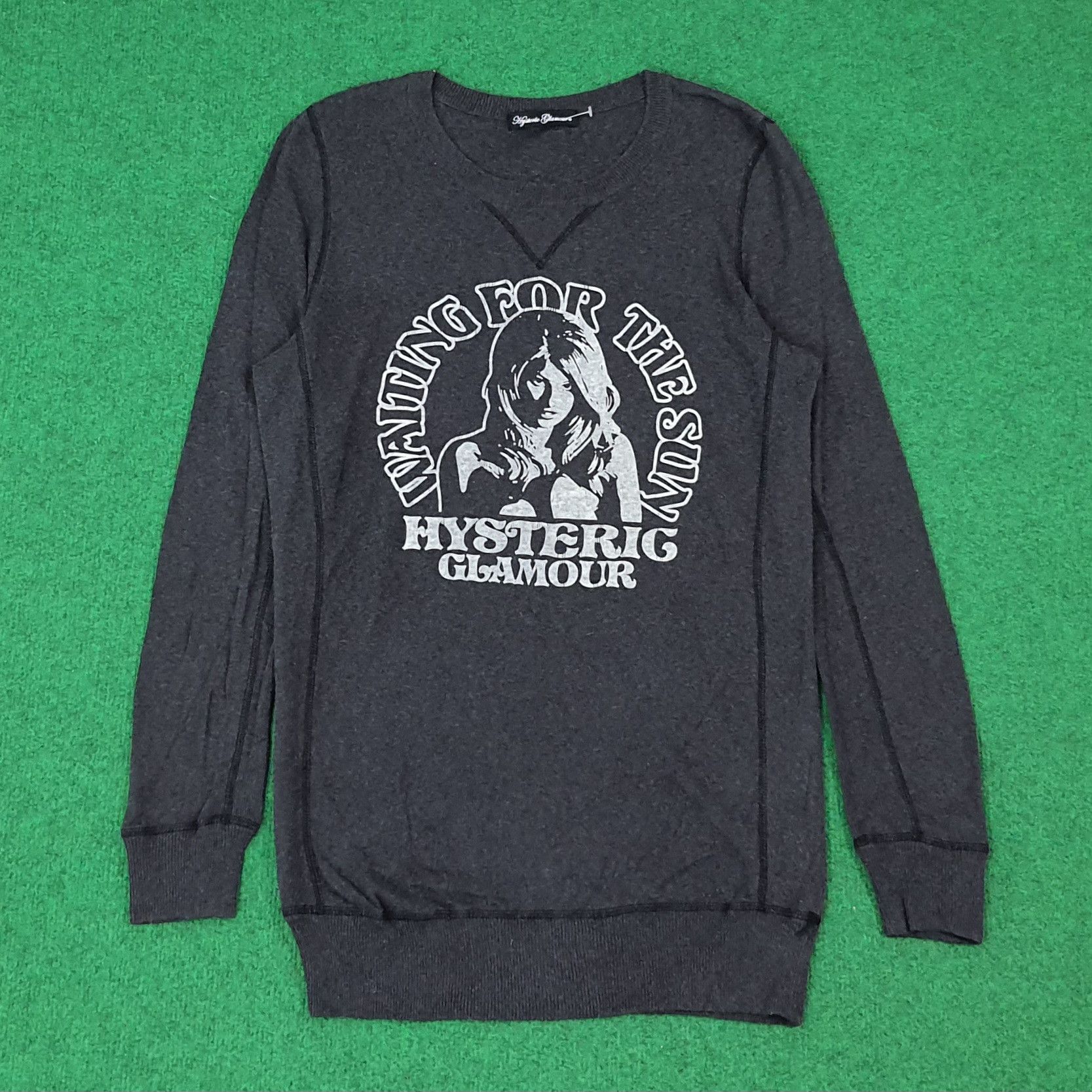 Glamour Vintage Hysteric Glamour Graphic Crewneck Sweatshirt C276n51 T-Shirts, Hoodie | FlexRushtees.com