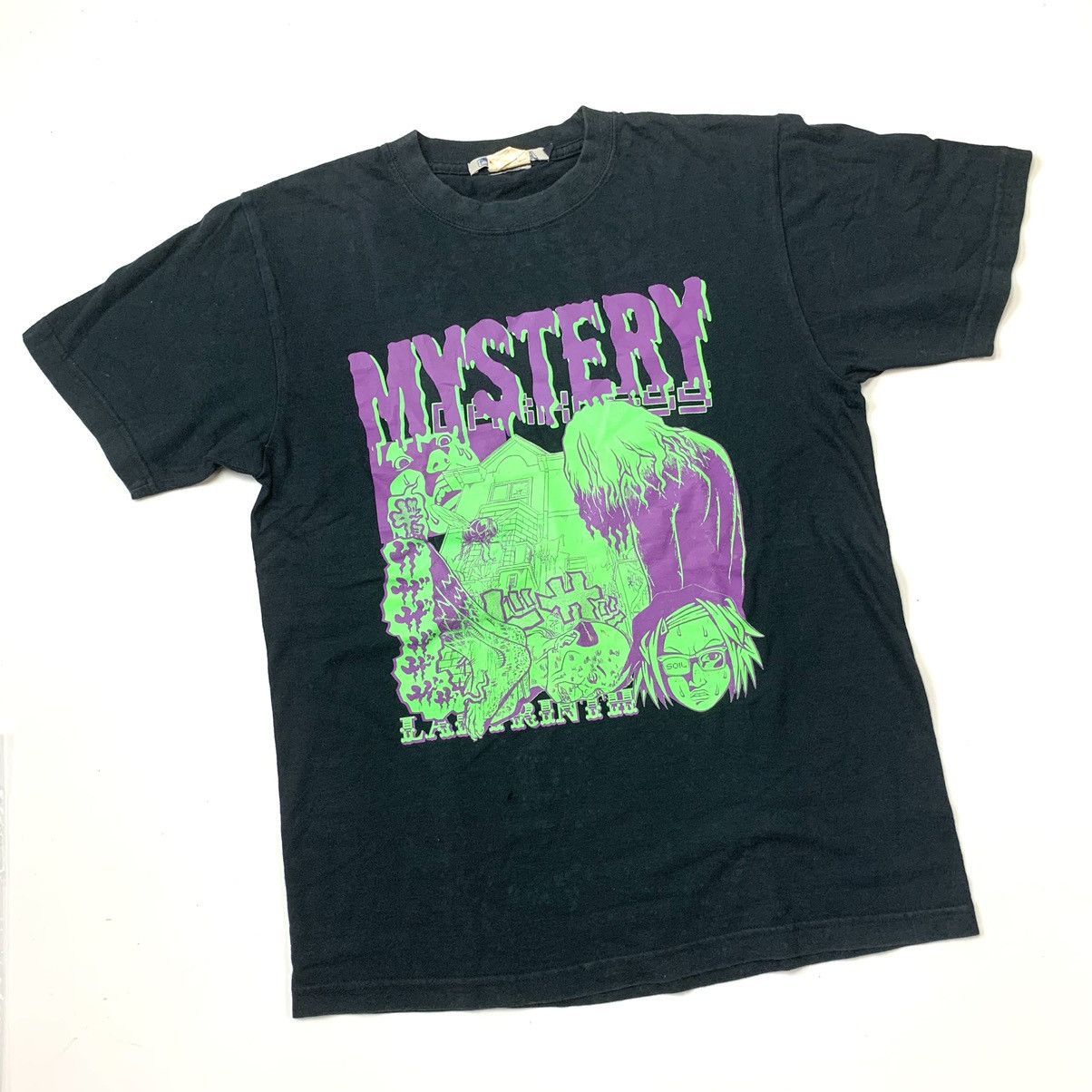 Mystery Ranch X Vintage Vtg Y2k Mystery Soil Anime Manga Gundam Tshirt