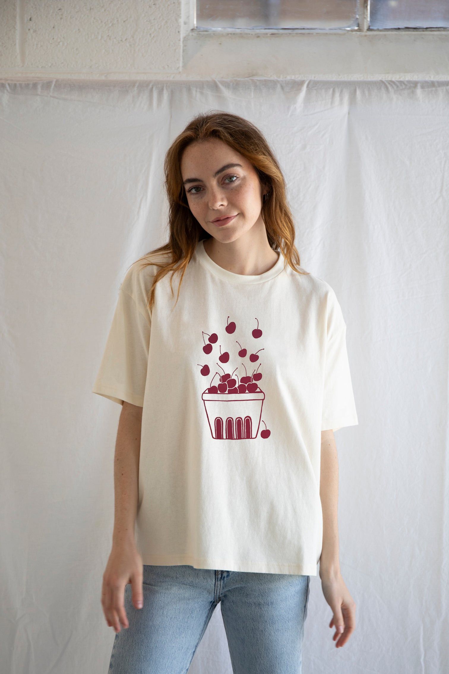 The Unbranded Brand Cherry Shirt Fruit Shirt Food Shirt Screen T Shirt Hoodie, Sweatshirt | FlexRushtees.com