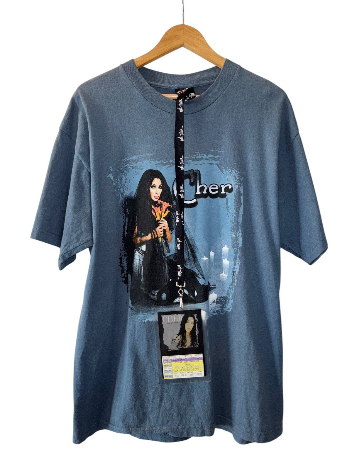 Giant X Vintage Vintage 1999 Cher Do You Believe Tour Promo Tee