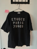 Etudes Black Museum Stencil T Shirt Hoodie, Sweatshirt | FlexRushtees.com