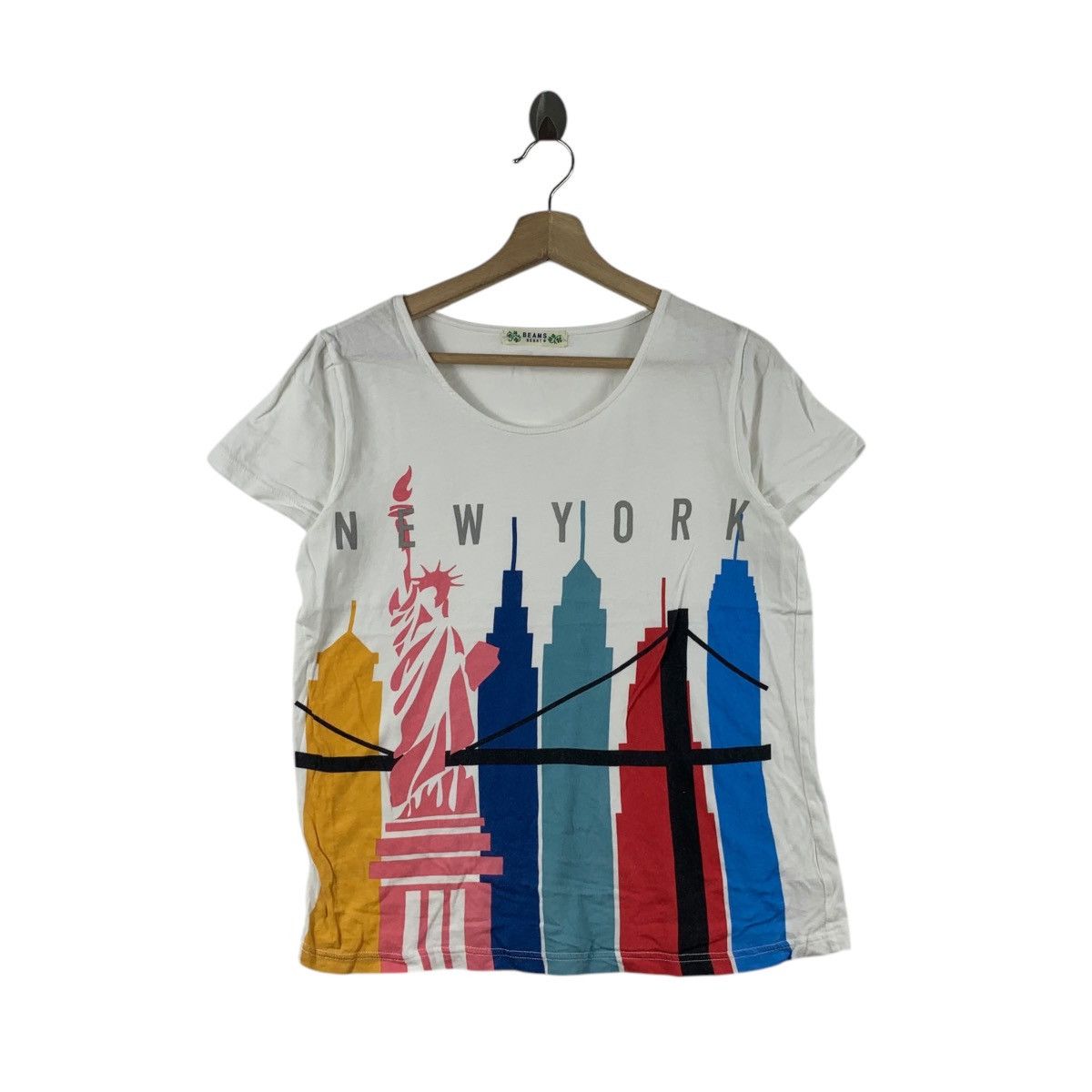 Plus Beams Plus Heart Collection New York Illustration Tee Hoodie, Sweatshirt | FlexRushtees.com