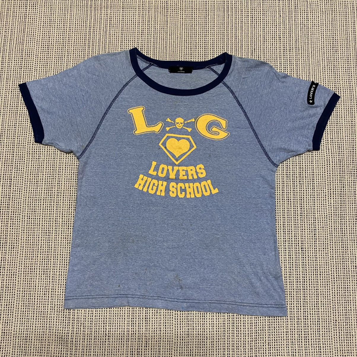 Japanese Brand X Vintage Vintage Super Lovers Lovers High School Lovers Rock Tee Hoodie, Sweatshirt | FlexRushtees.com