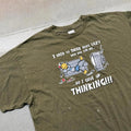 Other Vintage Y2k I Gave Up Thinking Faded Humor Graphic Shirt Hoodie, Sweatshirt | FlexRushtees.com