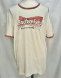 Brand Lucky Brand Budweiser King Of Beers Nwt T Shirt White Men Xl Hoodie, Sweatshirt | FlexRushtees.com