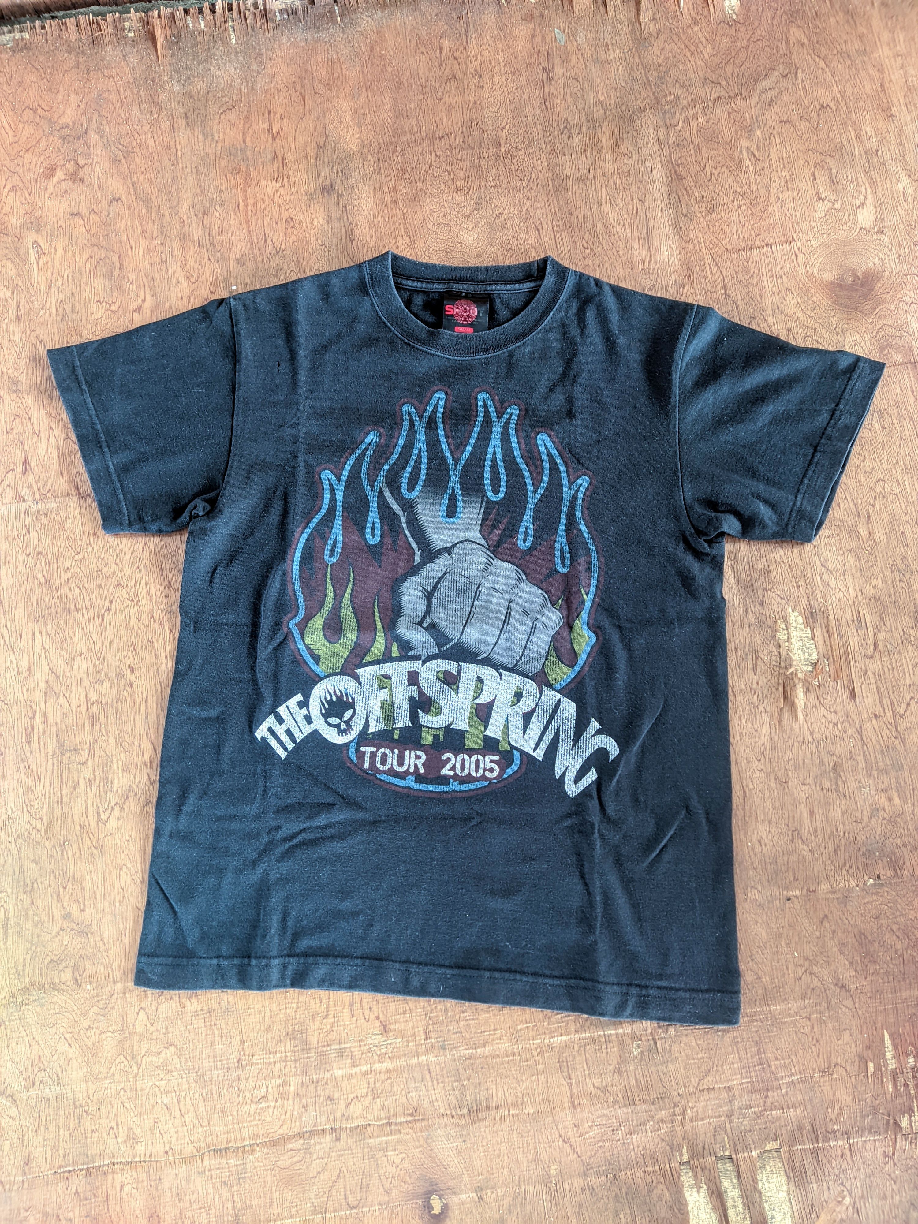 Band Tees Vintage Y2k Band The Offsring Tour 2005 Hoodie, Sweatshirt | FlexRushtees.com