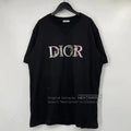 Dior Black Cotton Summer T Shirt Hoodie, Sweatshirt | FlexRushtees.com