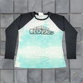 Vintage My Hero Academia Shirt Girls Xl White Green Graphic Print Anime Long Sleeve Crew Neck