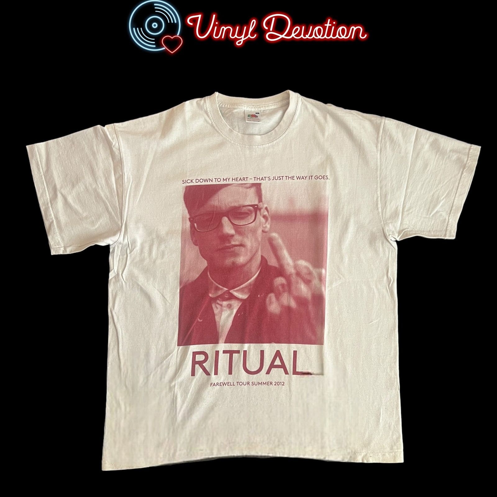 Tees Ritual Band Farewell Tour Summer 2012 T Shirt Size L Hoodie, Sweatshirt | FlexRushtees.com