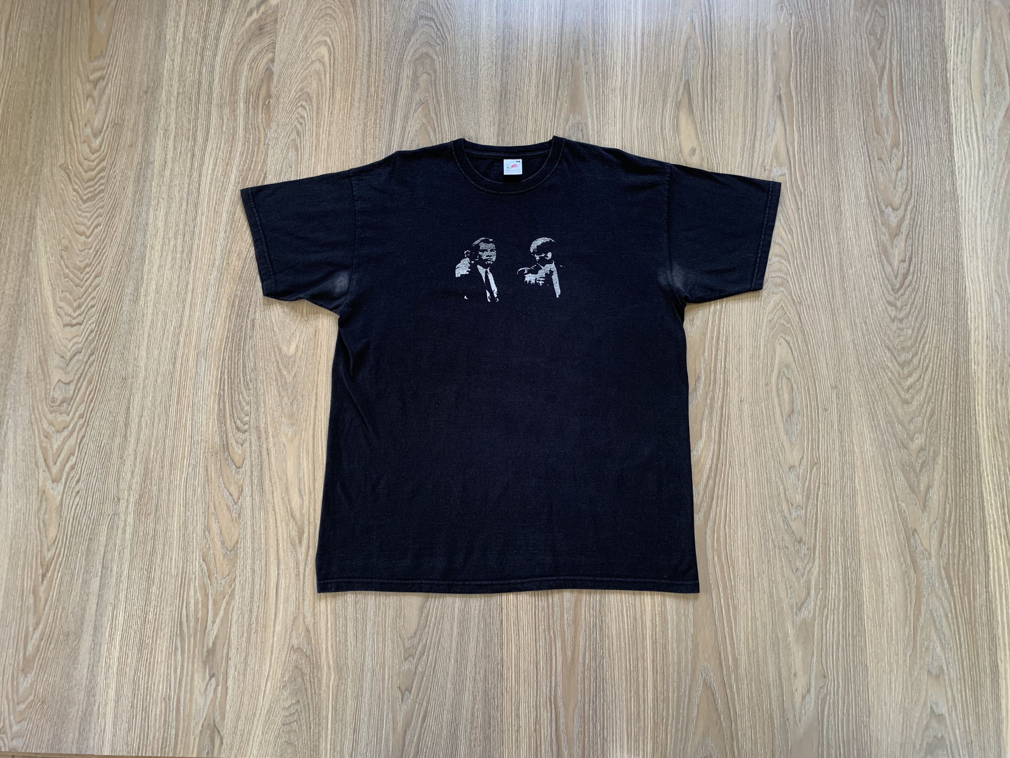 Vintage Pulp Fiction Centr Print T Shirt