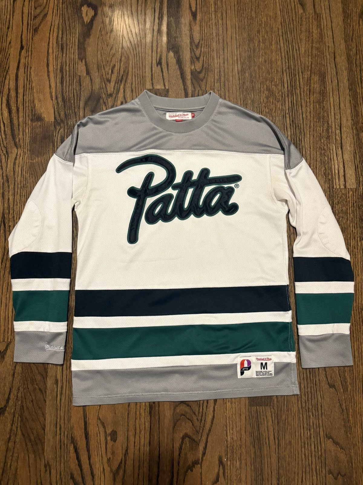 Patta X Mitchell Ness Hockey Jersey M