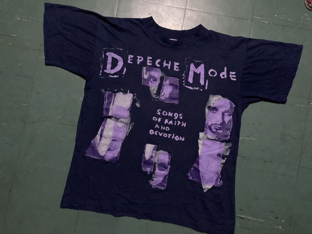 Vintage T Shirt Depeche Modetour 90s Hoodie, Sweatshirt | FlexRushtees.com