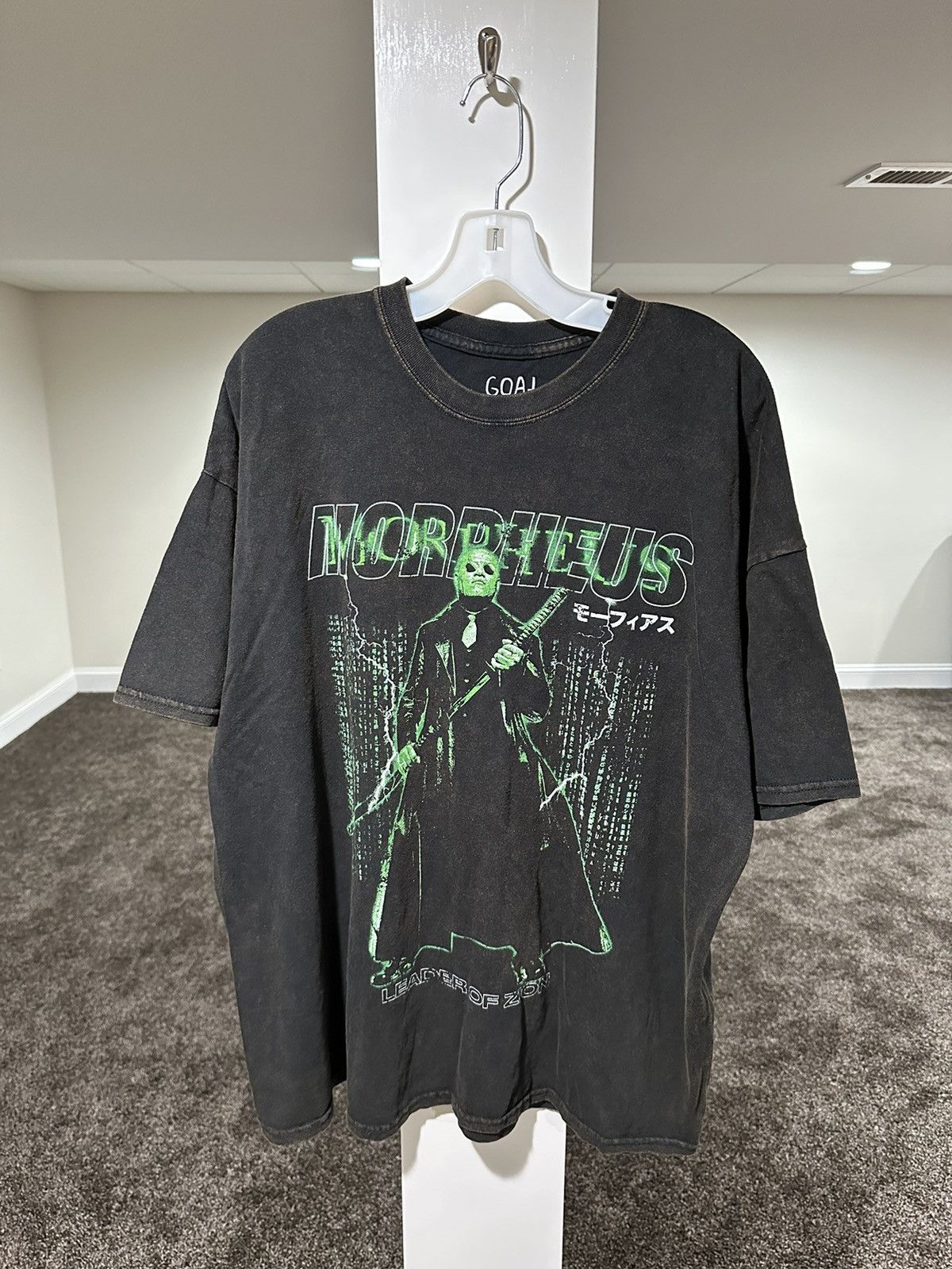 Crew Goat Crew Matrix Morpheus Walking The Path Vintage T Shirt Hoodie, Sweatshirt | FlexRushtees.com
