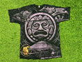 Comes First Art Tee Aztec Temple By Yazbek Tee