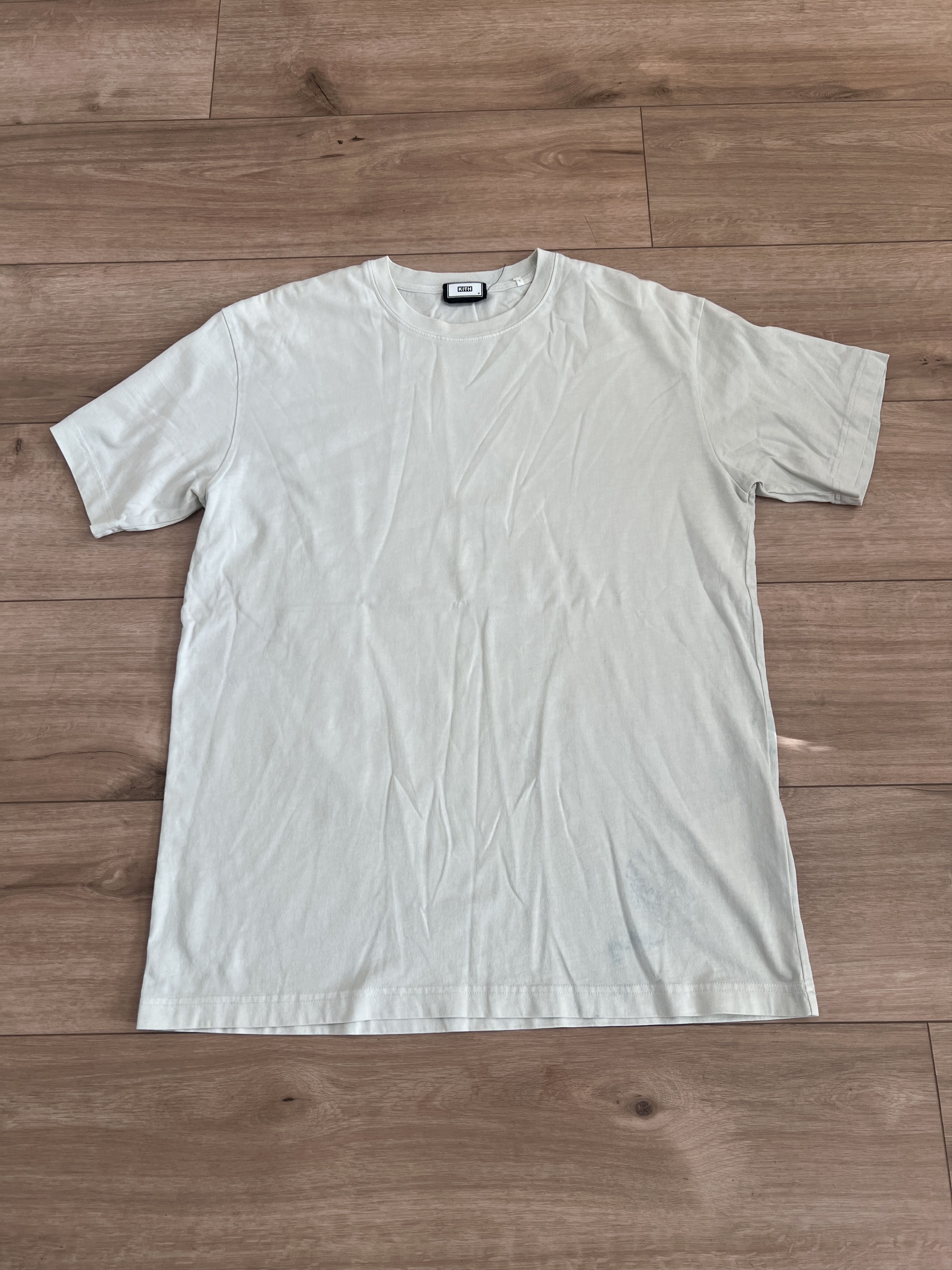 Kith Blue Tint White T Shirt Size M Hoodie, Sweatshirt | FlexRushtees.com