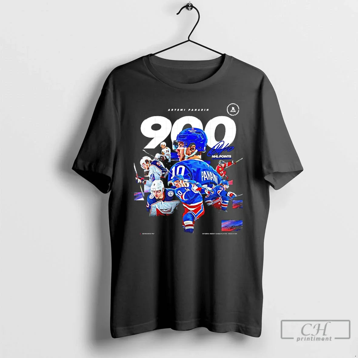 Classic Artemi Panarin New York Rangers Nhl Point 900 Signature T-Shirts, Hoodie, Sweatshirt