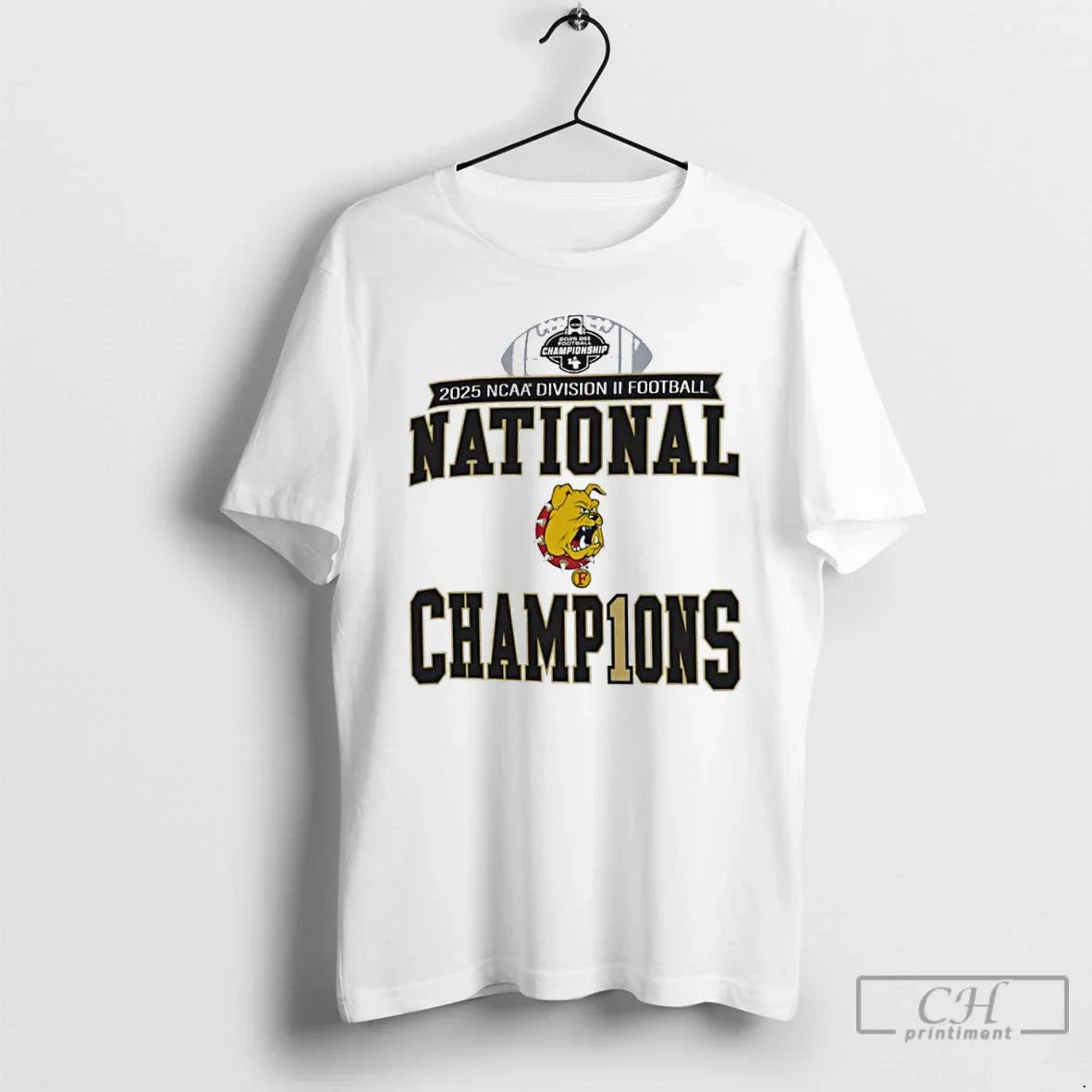 Classic Ferris State Bulldogs 2025 Ncaa Dii Football National Champions T-Shirts, Hoodie, Sweatshirt