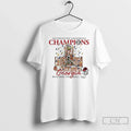 Classic Georgia Bulldogs 2025 Sec Football Champions Trophy T-Shirts, Hoodie, Sweatshirt