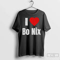 Classic I Heart Bo Nix T-Shirts, Hoodie, Sweatshirt