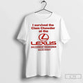 Classic I Survived Clam Chowder Lexus T-Shirts, Hoodie, Sweatshirt
